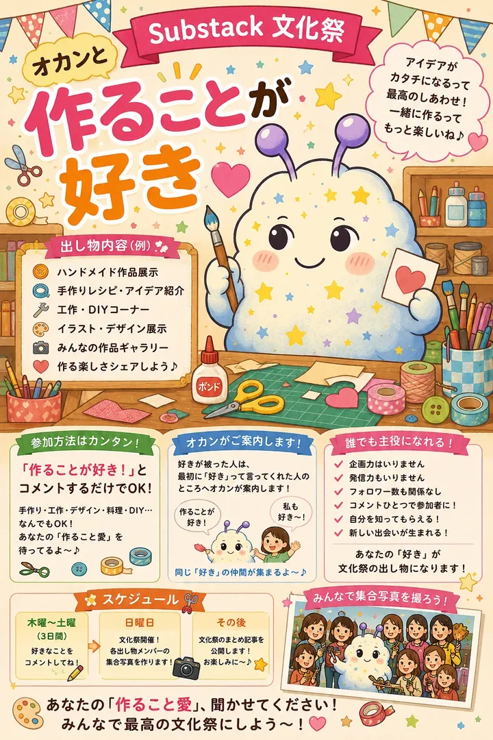 作ることが好き