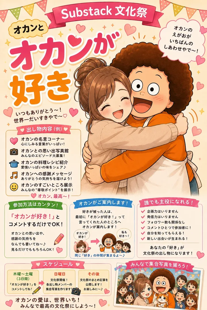 オカンが好き
