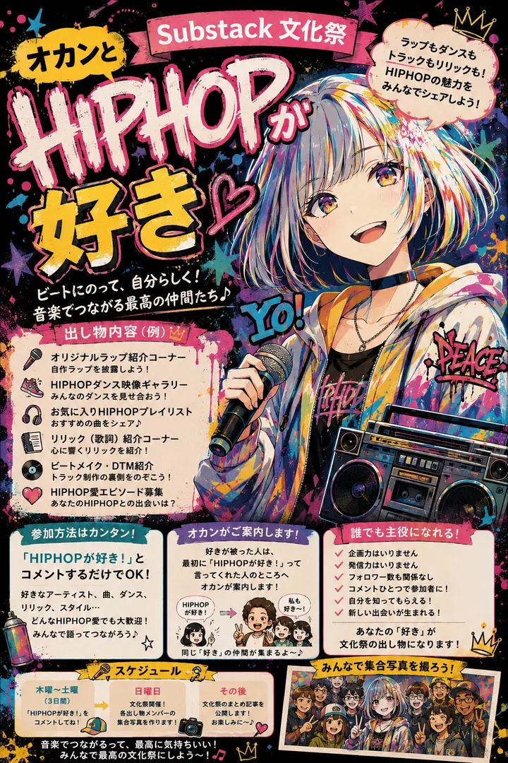 HIPHOPが好き