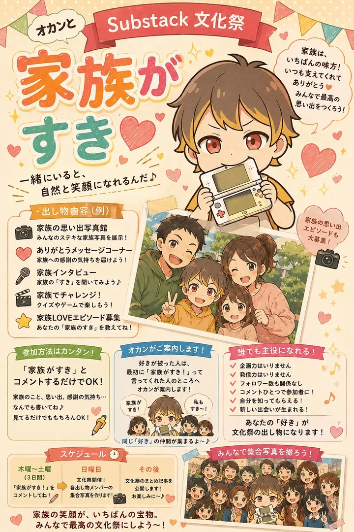 家族がすき