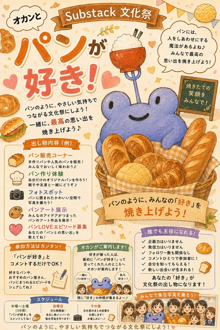 パンが好き！