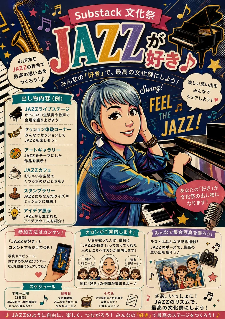 JAZZが好き♪